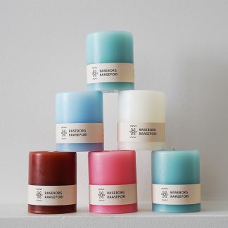 Pöytäkynttilä, ruskea