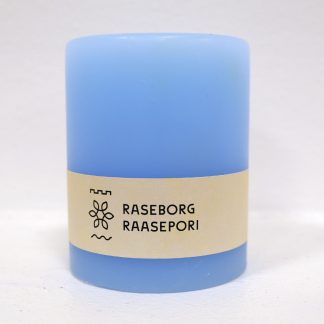 Pöytäkynttilä, vaaleansininen